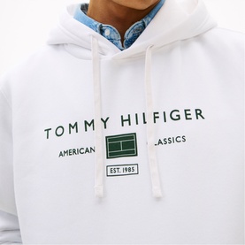 Logo Terry Drawstring Hoodie
