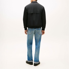 Tonal Logo Water-Resistant Bomber Jacket