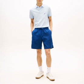 Dover Flag Logo Drawstring Chino Shorts