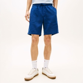 Dover Flag Logo Drawstring Chino Shorts