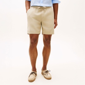 Dover Flag Logo Drawstring Chino Shorts