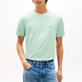 Flag Logo Embroidery T-Shirt