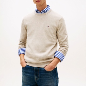 Flag Logo Embroidery Sweater
