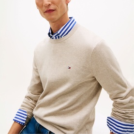 Flag Logo Embroidery Sweater