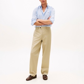 Flex Flag Logo Regular Fit Striped Shirt