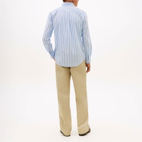 Flex Flag Logo Regular Fit Striped Shirt