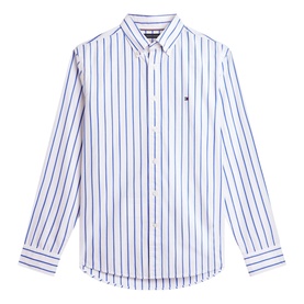 Flex Flag Logo Regular Fit Striped Shirt