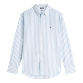 Flex Flag Logo Regular Fit Striped Shirt
