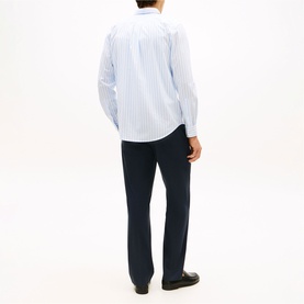 Flex Flag Logo Regular Fit Striped Shirt