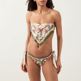Strilitzia Light Blush Basic Bow Bikini Bottom