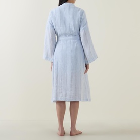 Rosalind Ribbed Striped Robe