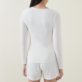 Lille Ribbed Pyjama Top