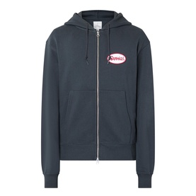 Oval Patch Logo Zip Hoodie