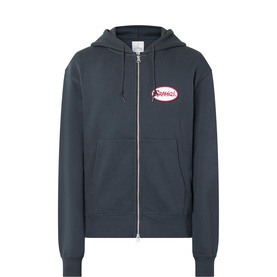 Oval Patch Logo Zip Hoodie