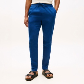 Harlem Logo Tapered Drawstring Chinos