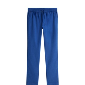 Harlem Logo Tapered Drawstring Chinos