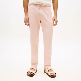 Harlem Logo Tapered Drawstring Chinos