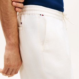 Harlem Logo Tapered Drawstring Chinos
