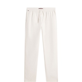 Harlem Logo Tapered Drawstring Chinos