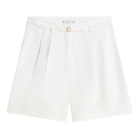 Belted Wide Leg Shorts