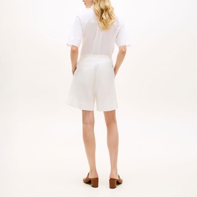 Belted Wide Leg Shorts