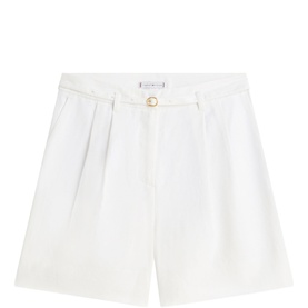 Belted Wide Leg Shorts