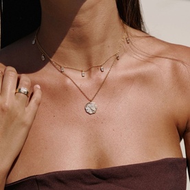 To The Moon & Back Pendant Necklace