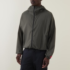 Red Box Packable Windbreaker Jacket