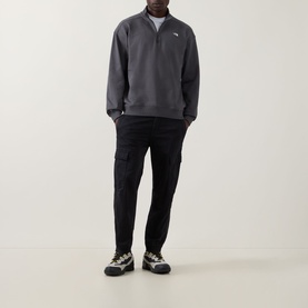 Essential Light Logo Half-Zip Sweatshirt