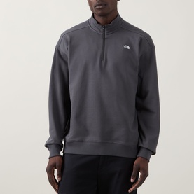 Essential Light Logo Half-Zip Sweatshirt