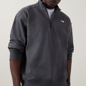 Essential Light Logo Half-Zip Sweatshirt