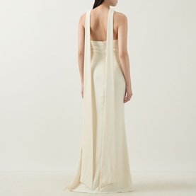 Cross Halter Gown