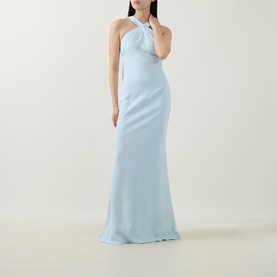 Cross Halter Gown