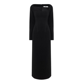 Framed Neckline Dress