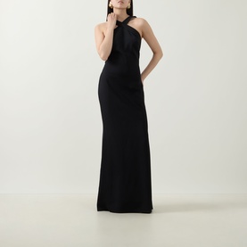 Cross Halter Gown