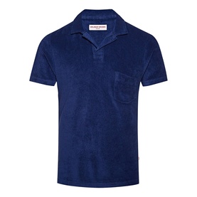 Terry Towelling Logo Polo Shirt