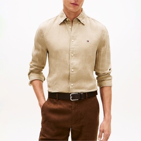 Logo Linen Shirt