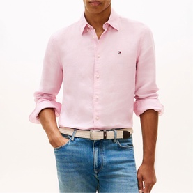 Logo Linen Shirt
