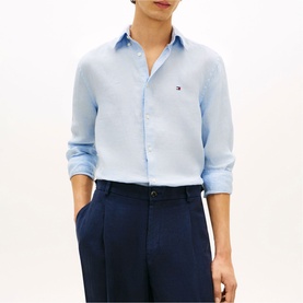 Logo Linen Shirt