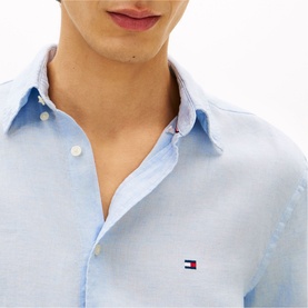 Logo Linen Shirt