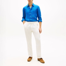 Logo Linen Shirt
