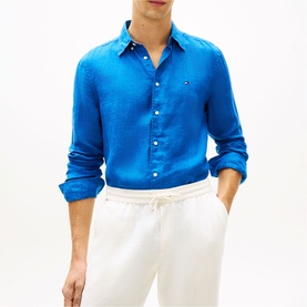 Logo Linen Shirt