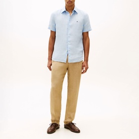 Logo Linen Shirt