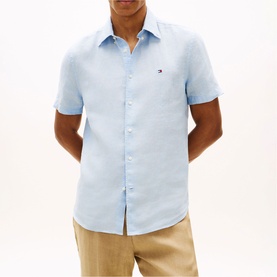 Logo Linen Shirt
