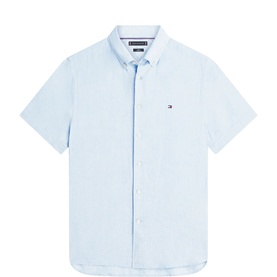 Logo Linen Shirt