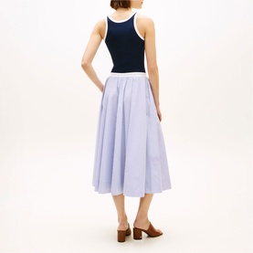Logo Stripe Skirt