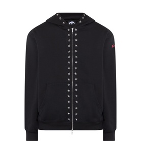 Dane Star Studded Zip Hoodie