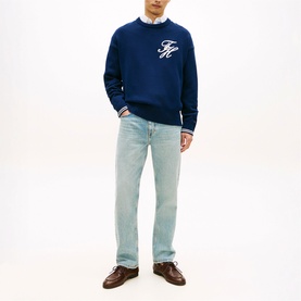Dover Whiskered Straight Leg Jeans