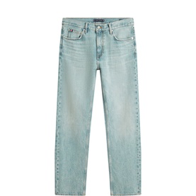 Dover Whiskered Straight Leg Jeans