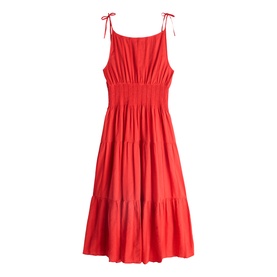 Seersucker Smock Dress
